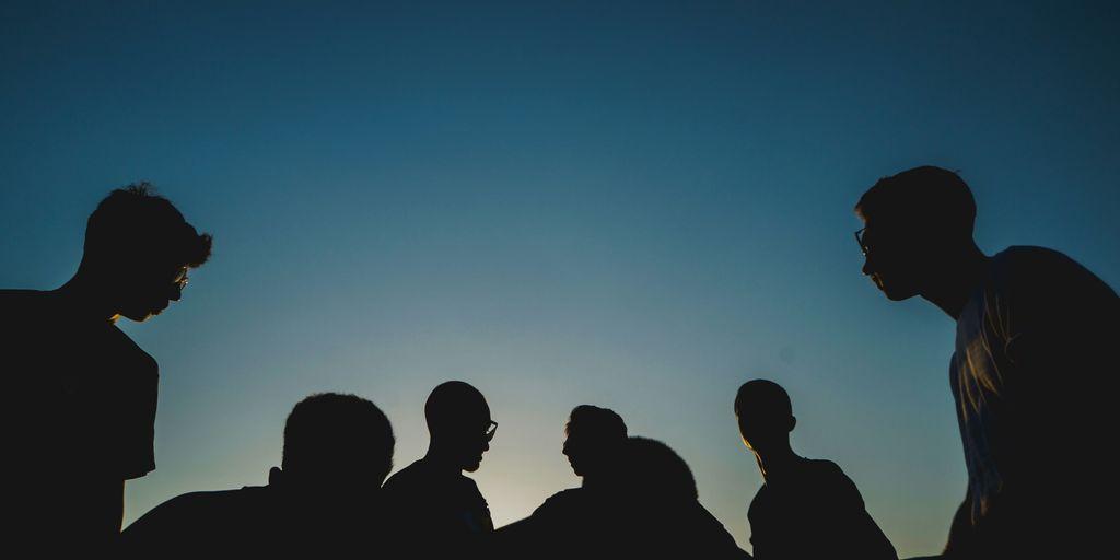 Silhouette Photo of People